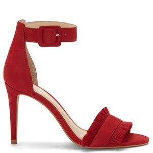 Vince Camuto Shoes - NEW Vince Camuto Red Leather Joshina Sandal Pump Vince Camuto Shoes - NEW Vince Camuto Red Leather Joshina Sandal Pump